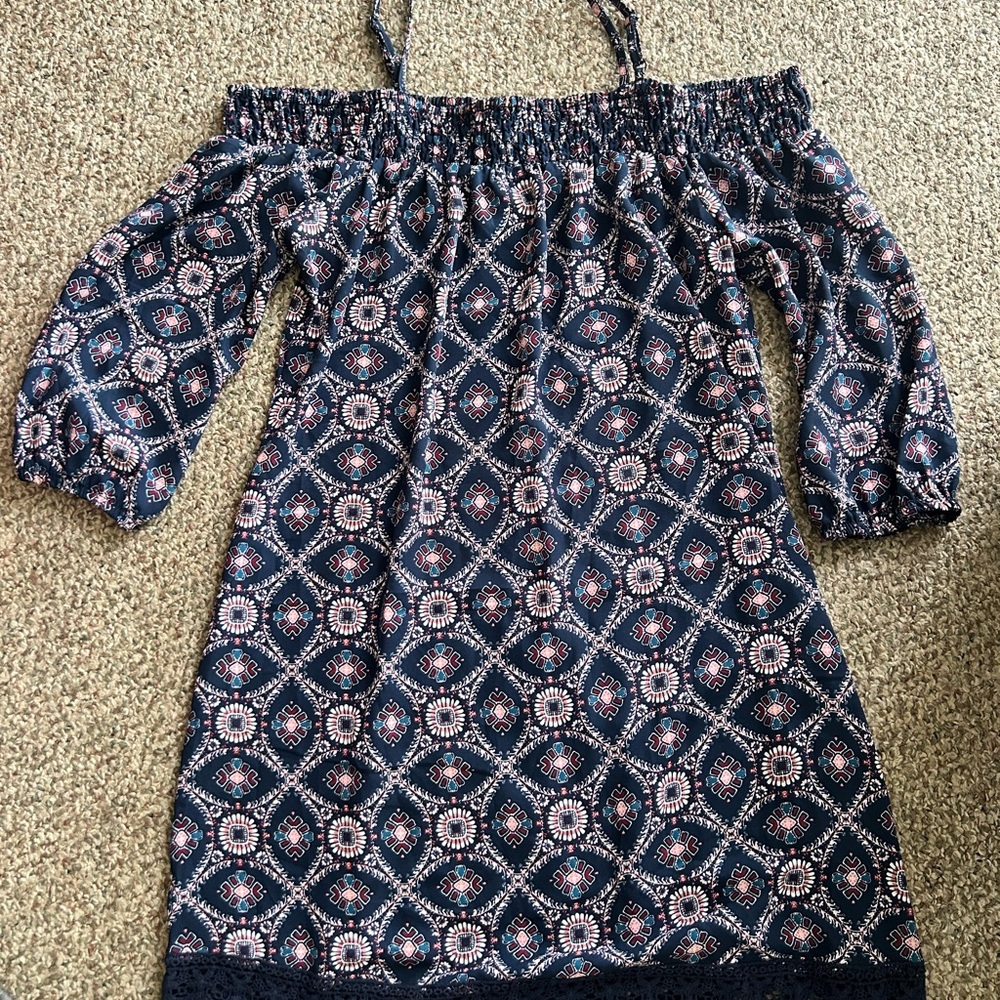 Bohemian Off-Shoulder Dress